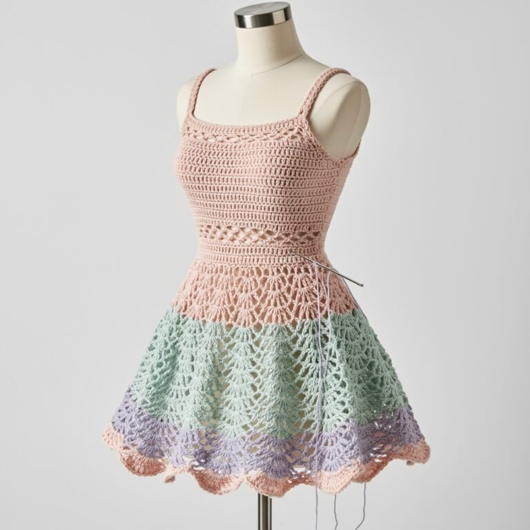 Crochet Berry Dress Pattern – Cute DIY Baby Outfit