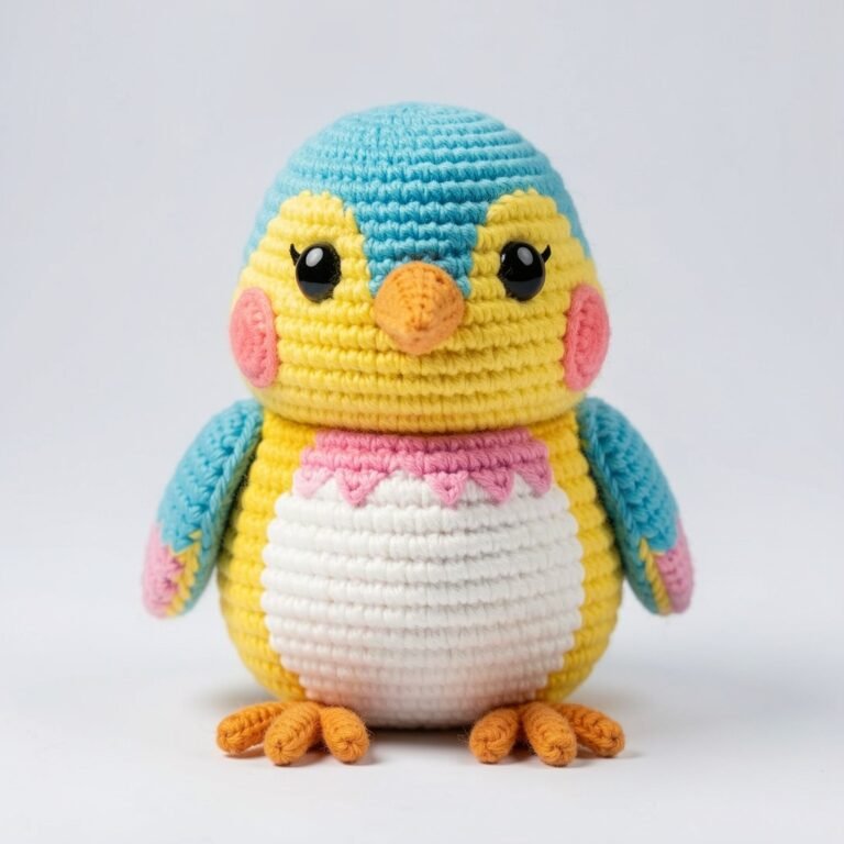 Easy Amigurumi Bird Crochet Pattern for Beginners