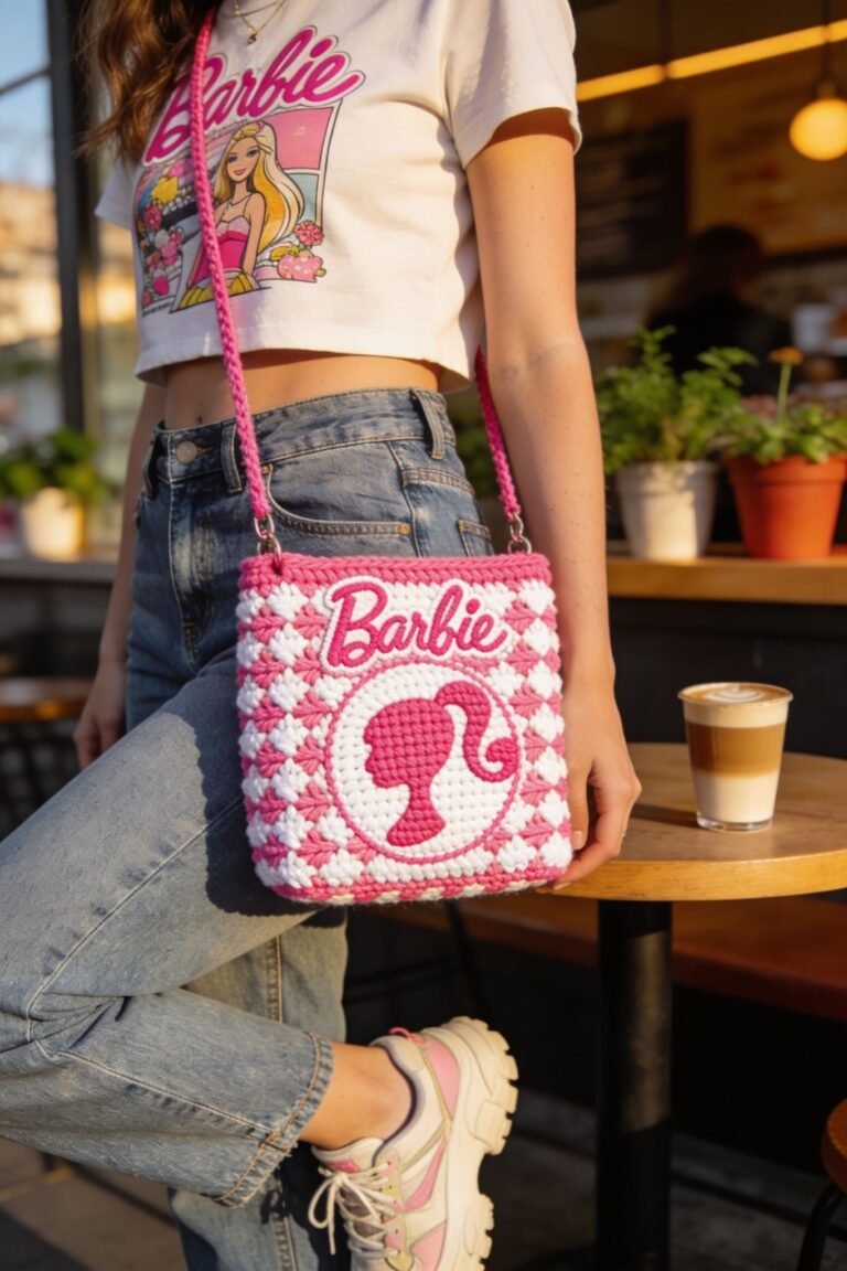 Crochet Baddie Barbie Bag Pattern – Trendy DIY Tote