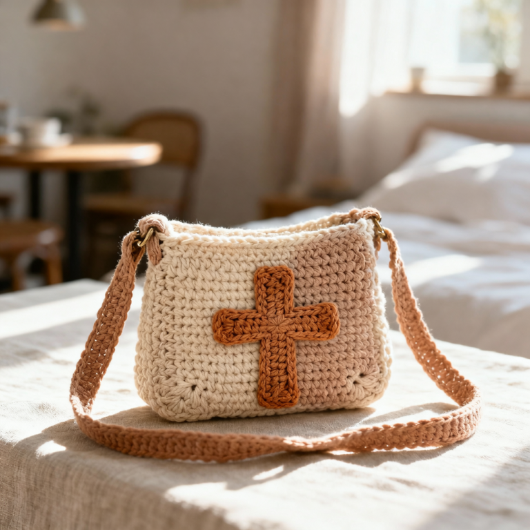 Crochet Crossbody Bag Pattern – Stylish DIY Purse