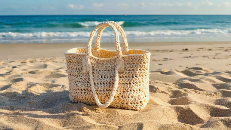 Crochet Windmill Beach Bag Pattern – Easy DIY Tote