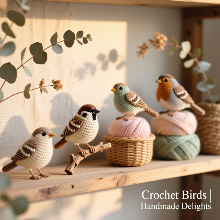 Crochet Birds of Winter Pattern – Cute Amigurumi PDF