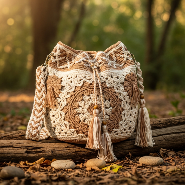 Delilah Boho Bag Crochet Pattern Free PDF Guide