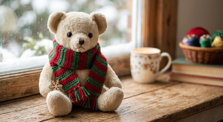 🎄Crochet Christmas Clothes Pattern (Hat, Outfit & Accessories Guide)